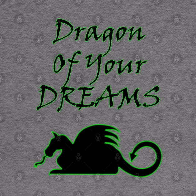 Dragon Of Your Dreams (Black) by BlakCircleGirl